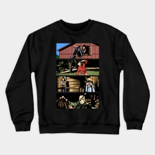 F13 Part 3 In 3D!!! Crewneck Sweatshirt